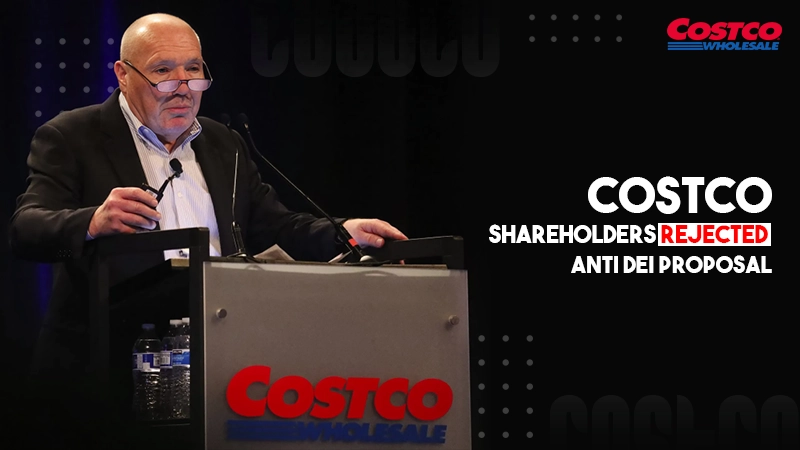 costco shareholders rejected anti dei proposal