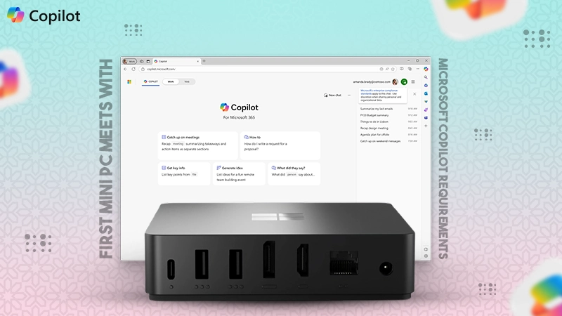 first mini pc meets with microsoft copilot requirements